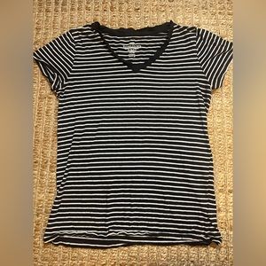 faded glory striped tee